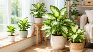 人気の観葉植物 ディフェンバキア